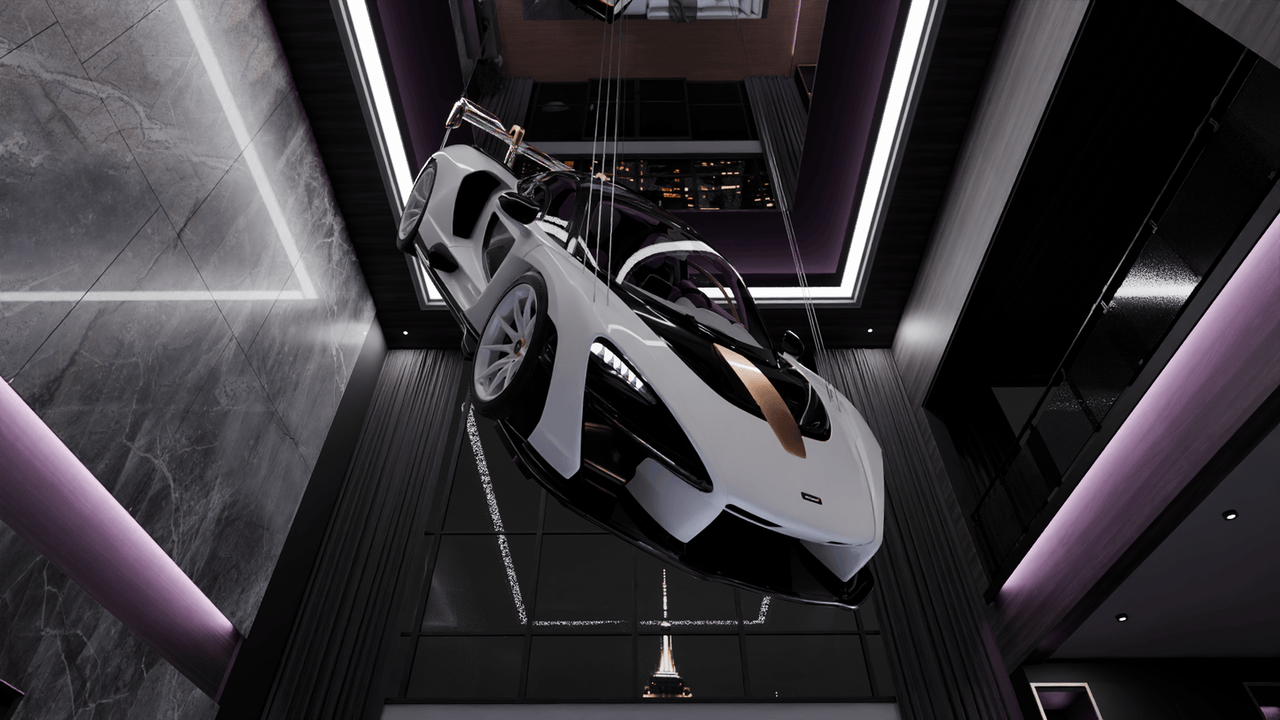 Modern Penthouse Interior 4 (Blender scene)