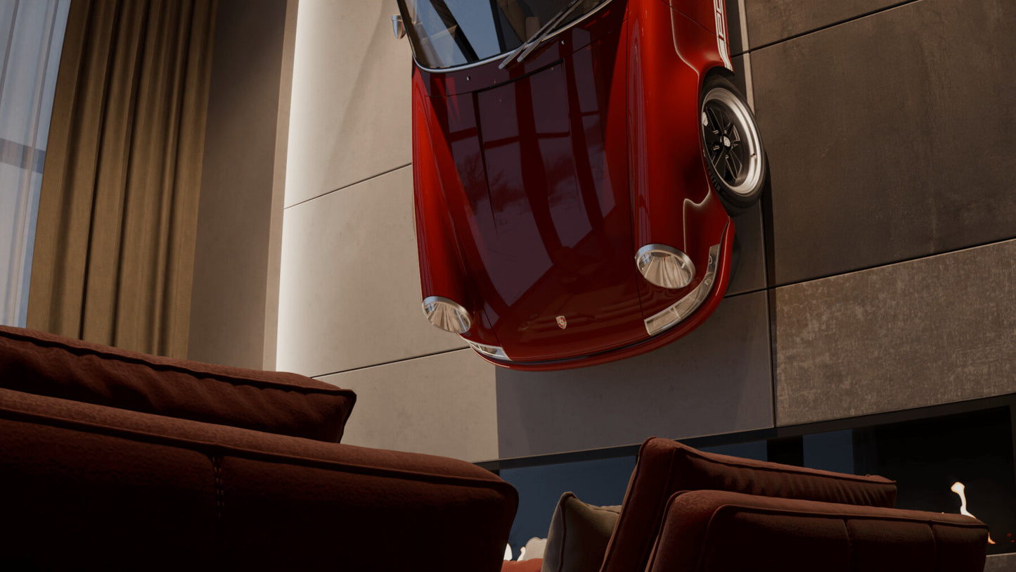 Modern Living Room Interior 2 (Blender scene)