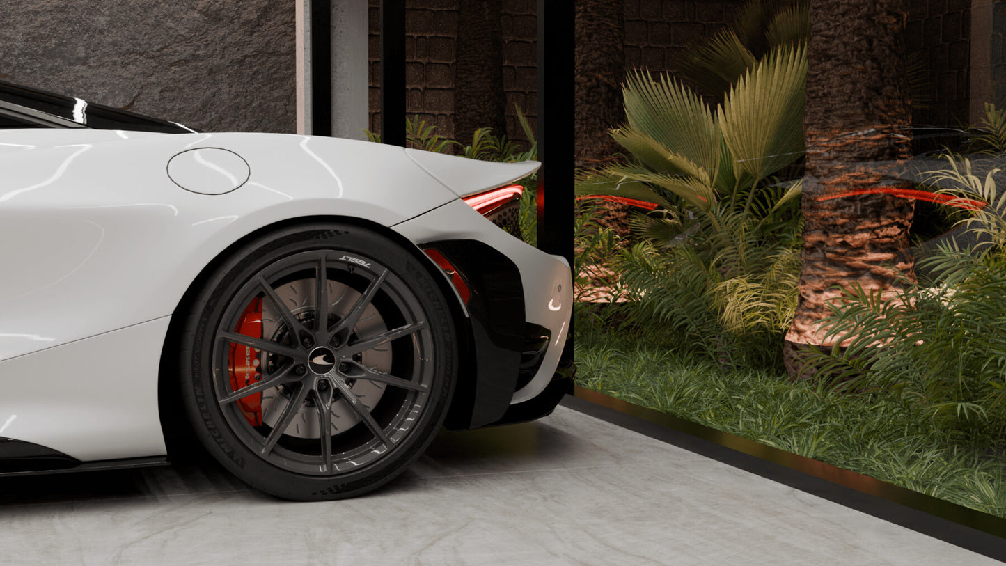 Modern Garage Interior (Blender scene)