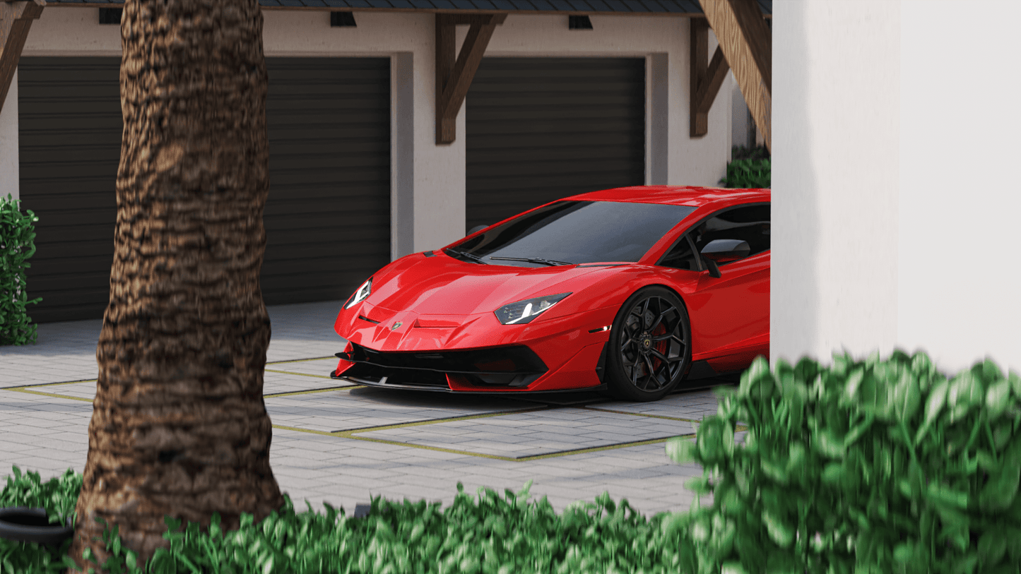 Luxury home (Blender scene)