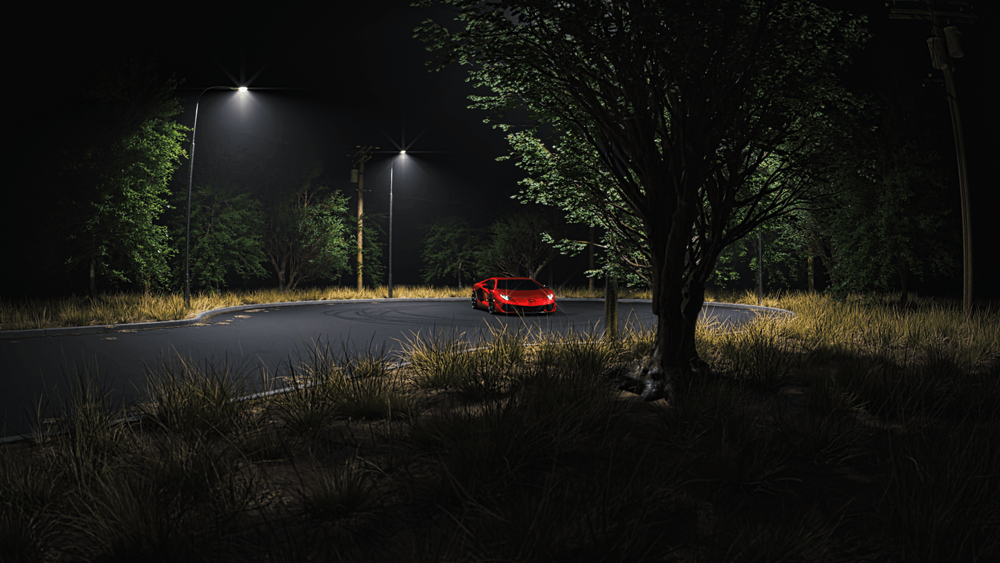 Dark coldesac (Blender scene)