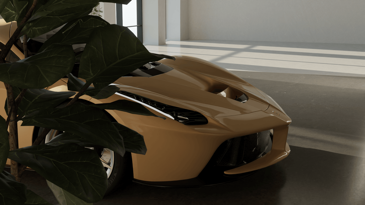 Car Art Exhibit Interior 2 (Blender scene)
