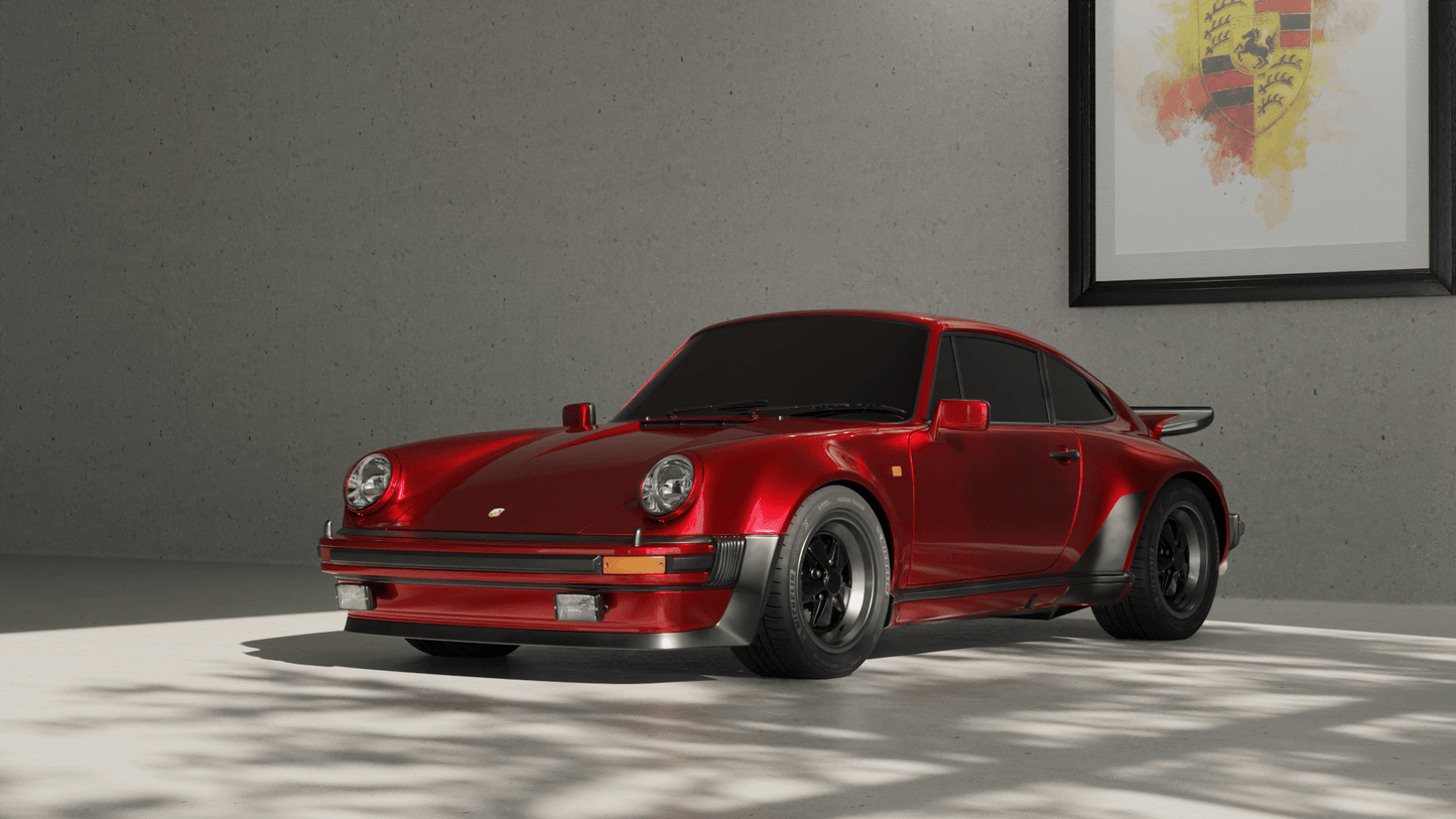 Car Art Exhibit Interior 1 (Blender scene)