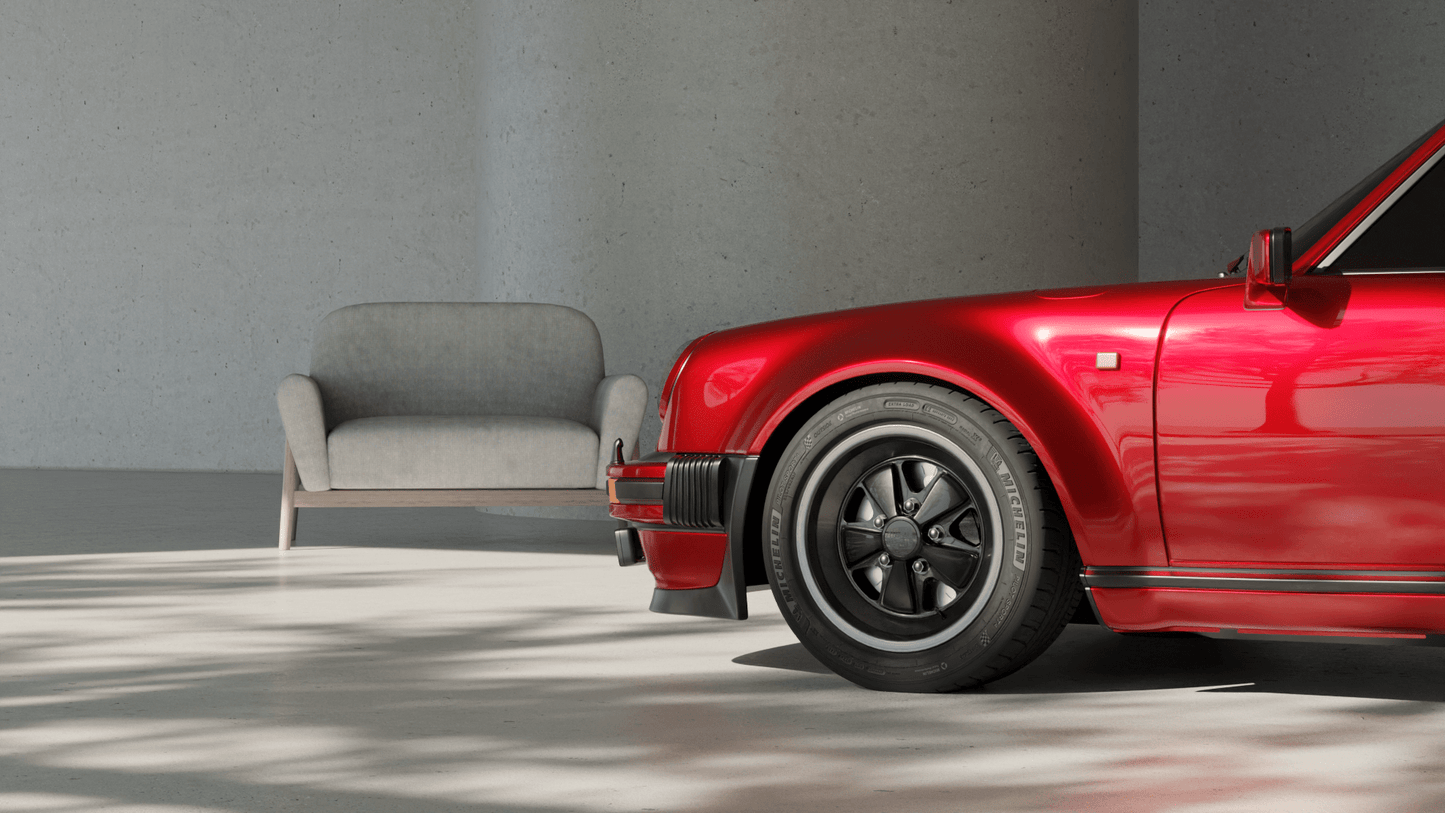 Car Art Exhibit Interior 1 (Blender scene)
