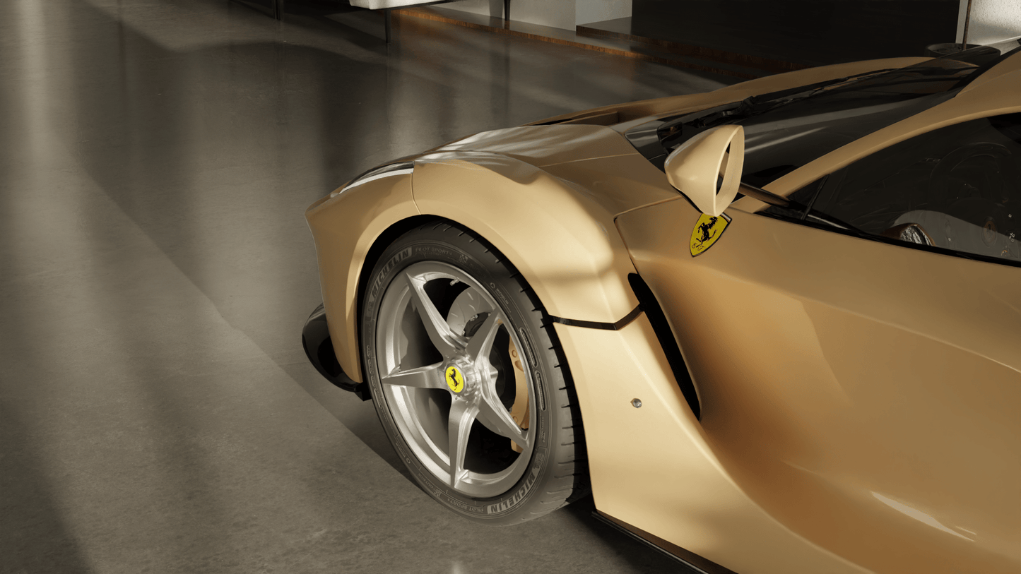 Car Art Exhibit Interior 2 (Blender scene)