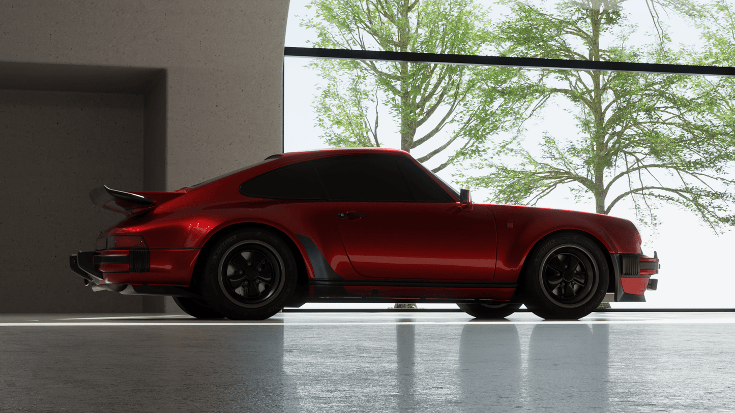 Car Art Exhibit Interior 1 (Blender scene)