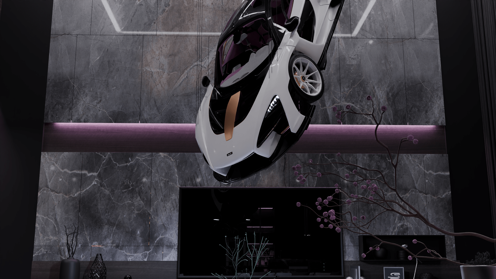 Modern Penthouse Interior 4 (Blender scene)