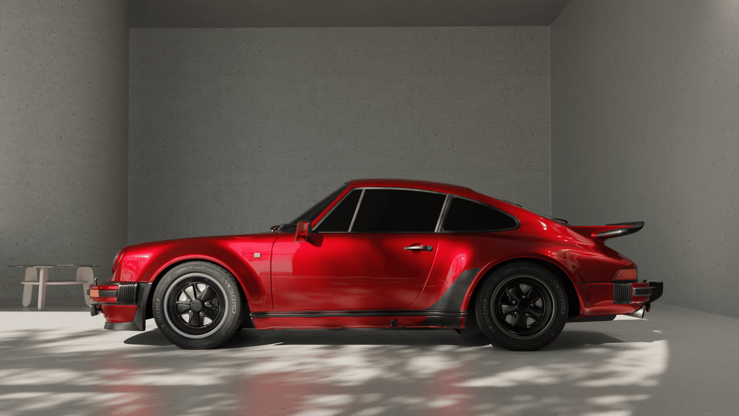 Car Art Exhibit Interior 1 (Blender scene)