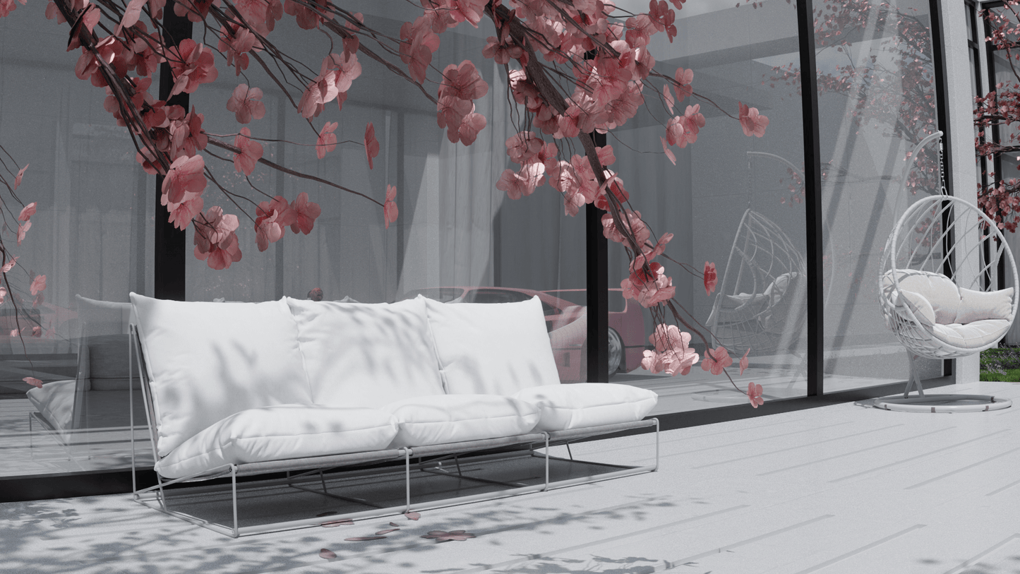 Modern Home Pool Environment (Blender scene)