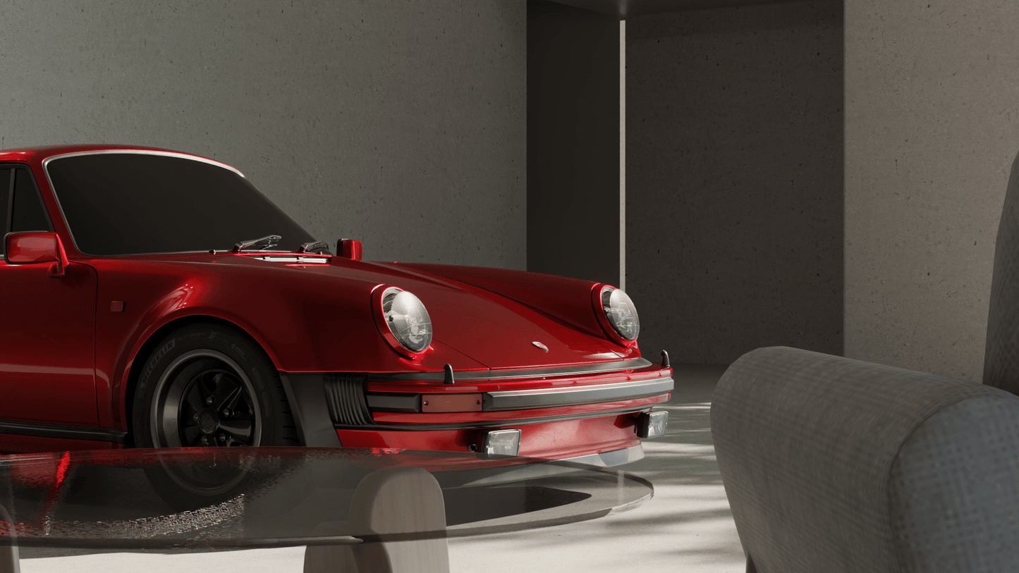 Car Art Exhibit Interior 1 (Blender scene)