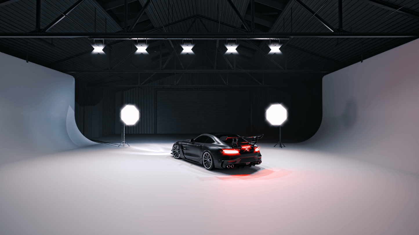Warehouse studio (Blender scene)