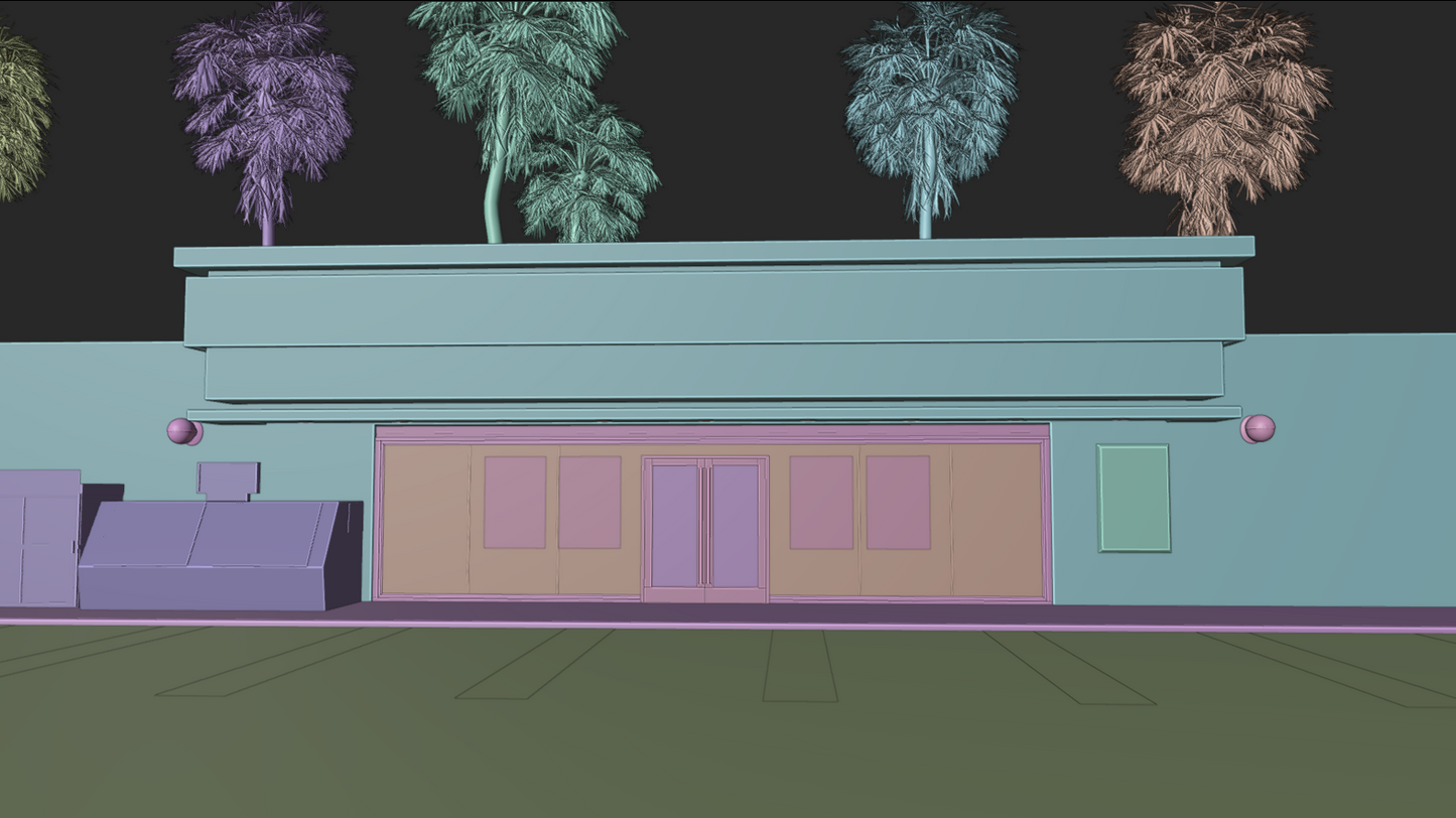 7 Eleven Convenience Store (Blender file)