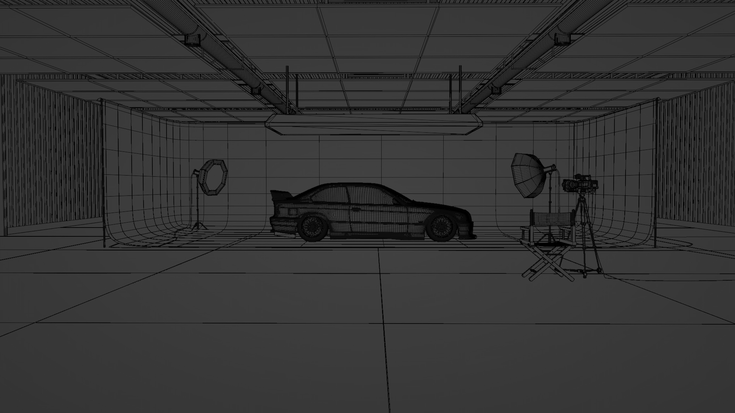 Warehouse studio 2 (Blender scene)