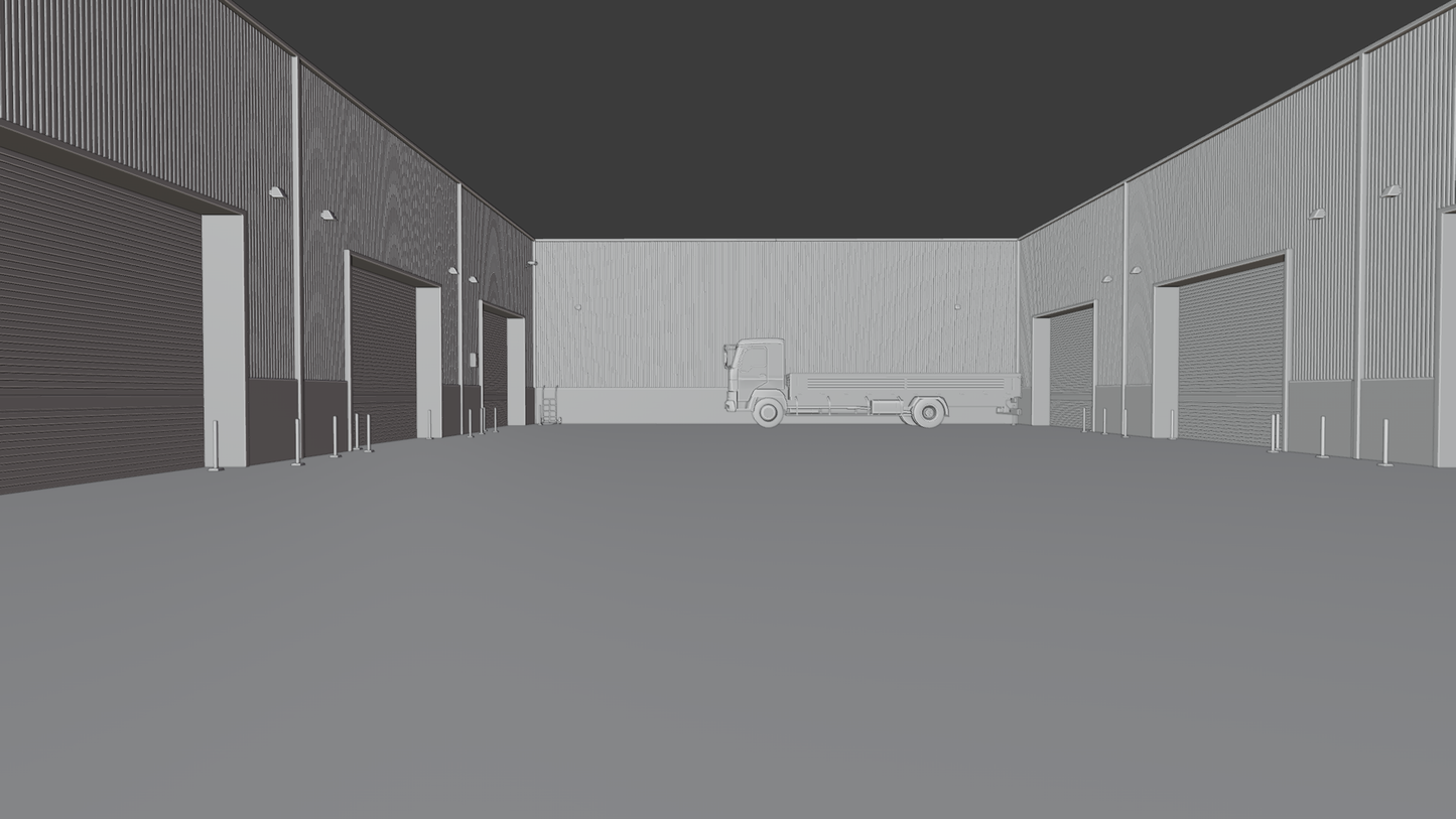 Industrial lot (Blender scene)