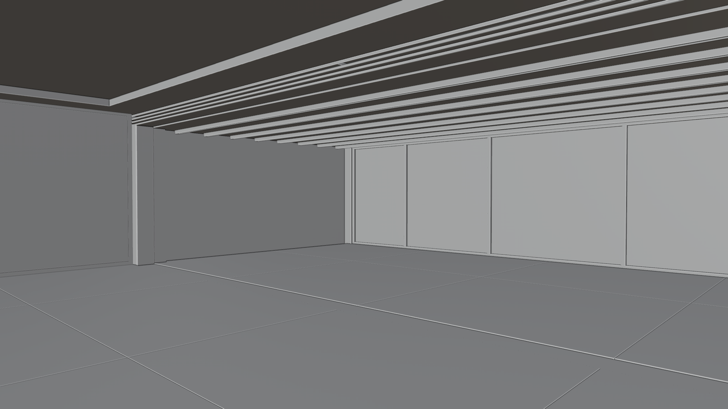 Garage Interior (Blender scene)