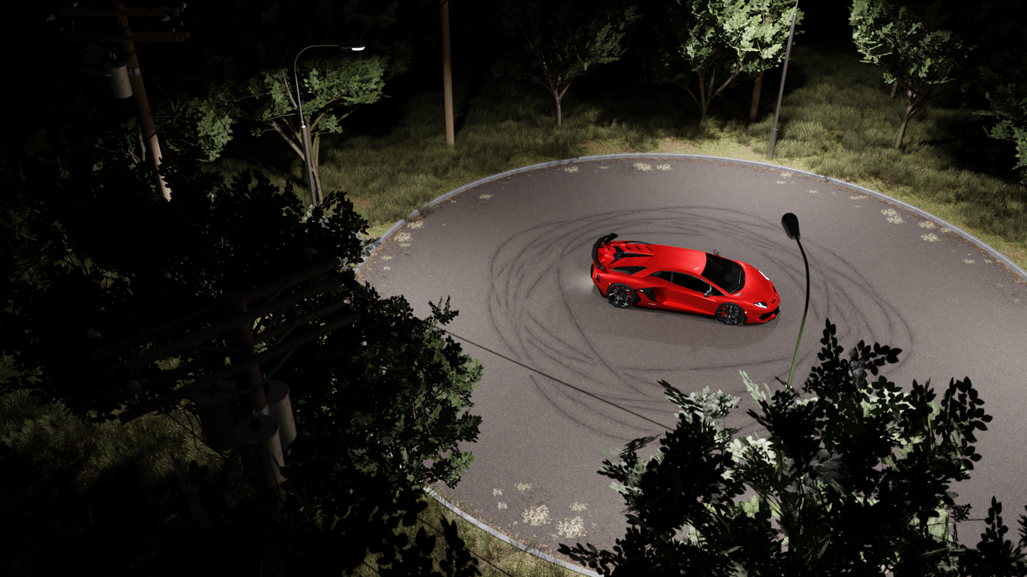 Dark Cul-de-sac (Blender scene)