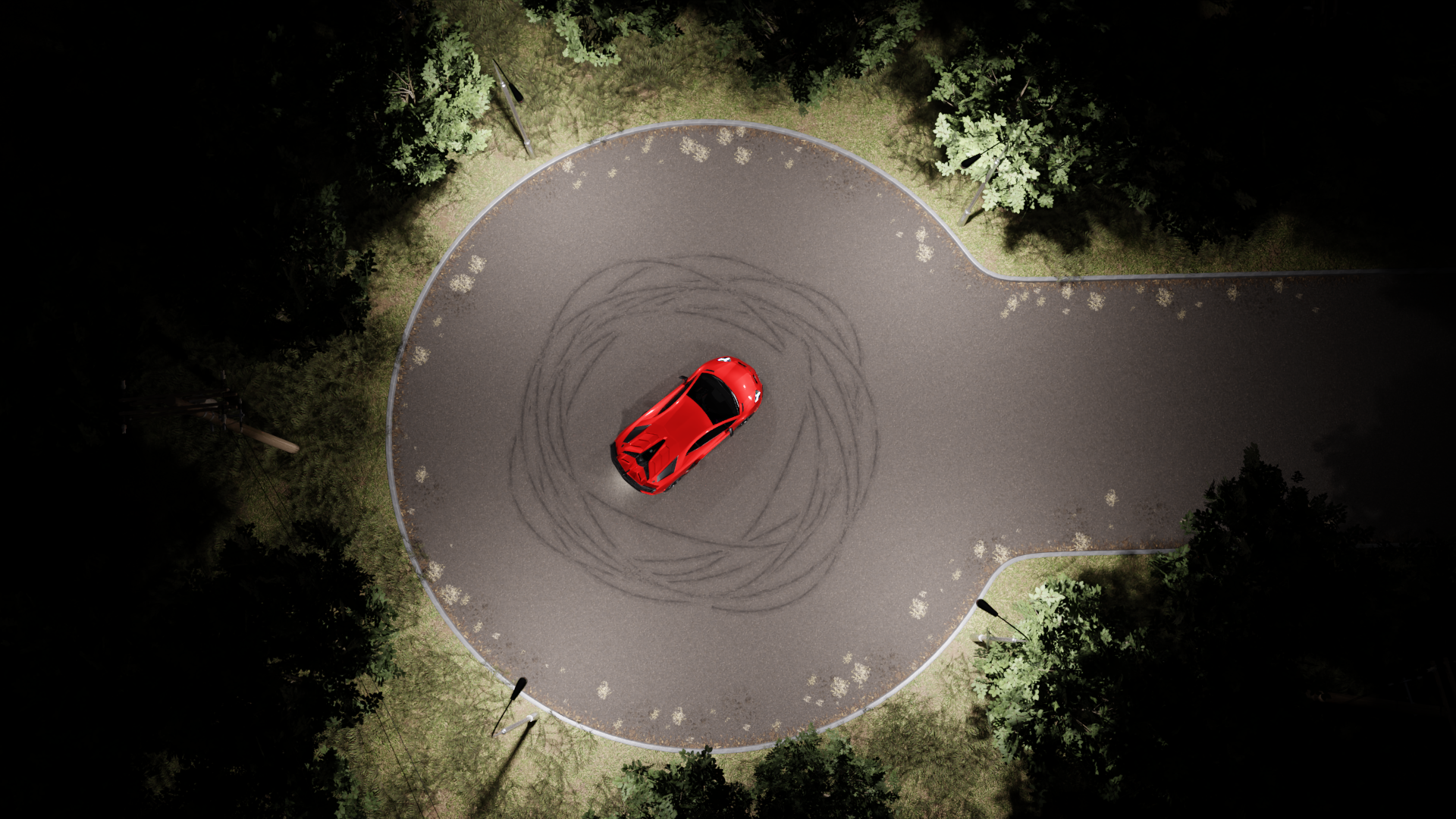 Dark Cul-de-sac (Blender scene)