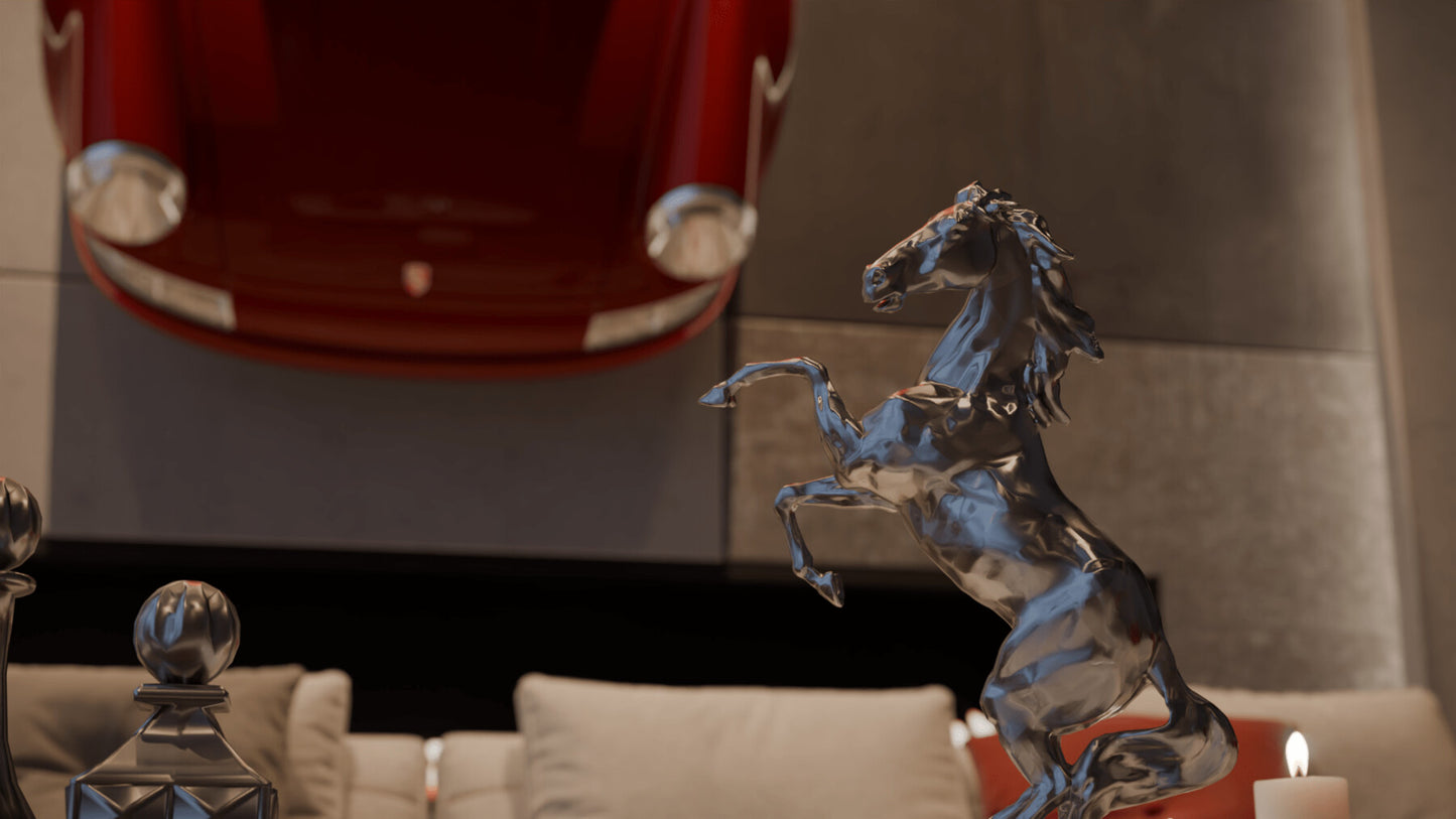Modern Living Room Interior 2 (Blender scene)