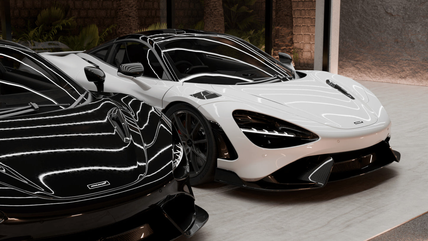 Modern Garage Interior (Blender scene)