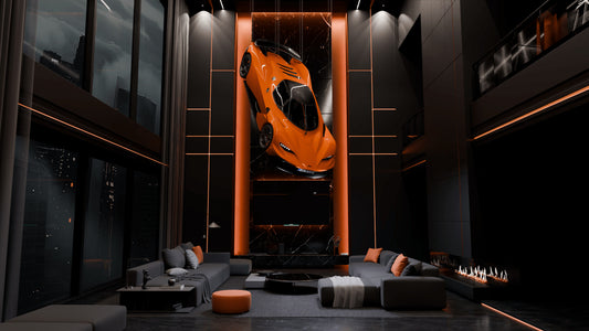 Modern Penthouse Interior 3 (Blender scene)
