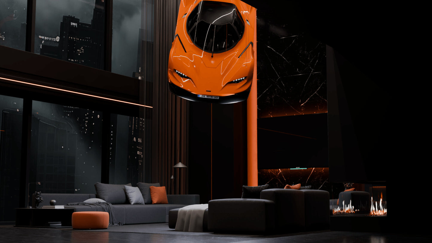 Modern Penthouse Interior 3 (Blender scene)