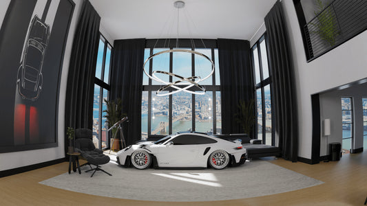 Modern Penthouse Interior 1 (Blender scene)