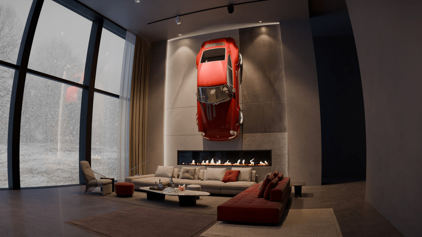 Modern Living Room Interior 2 (Blender scene)