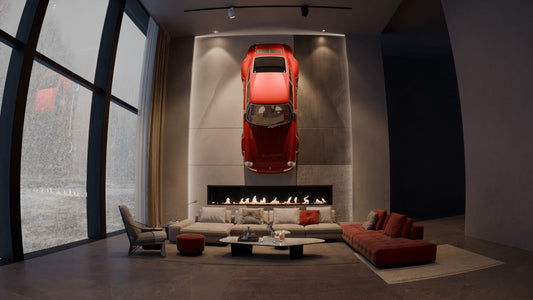 Modern Living Room Interior 2 (Blender scene)