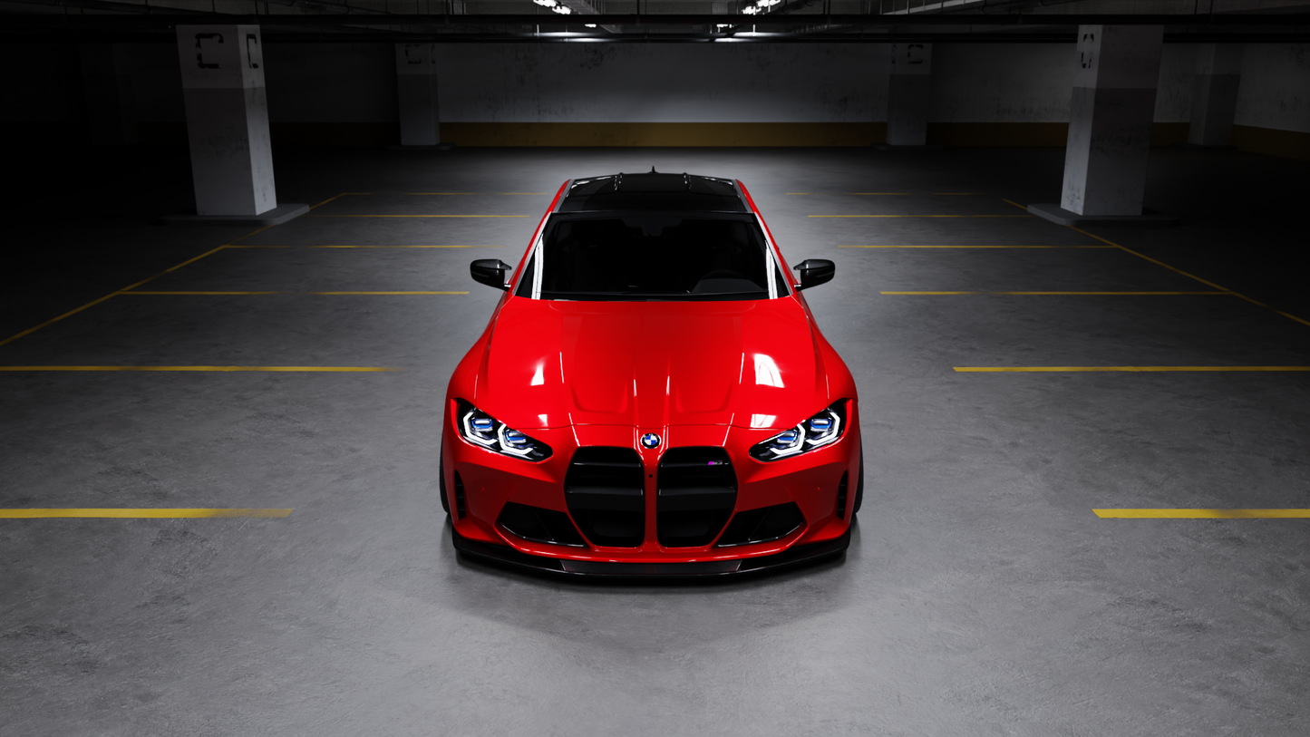 Parking garage (Blender scene)