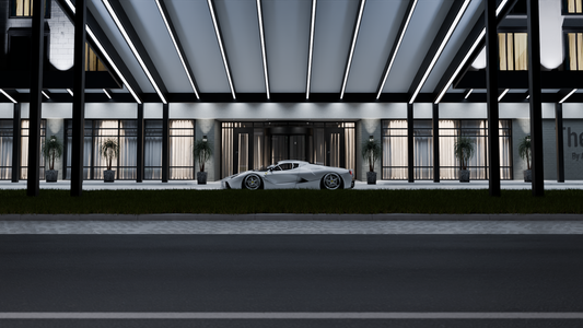 Hotel Exterior (Blender Scene)