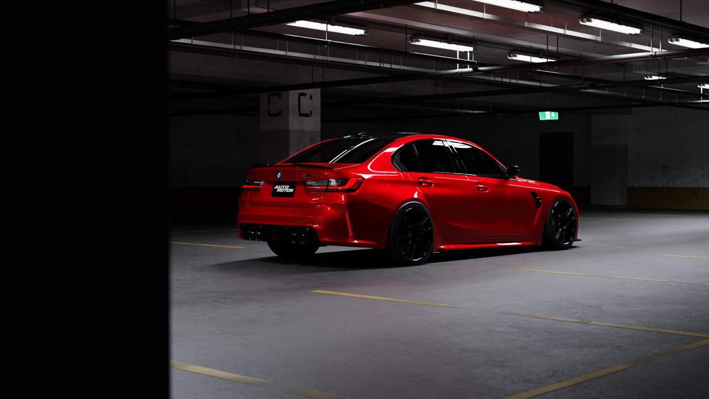 Parking garage (Blender scene)