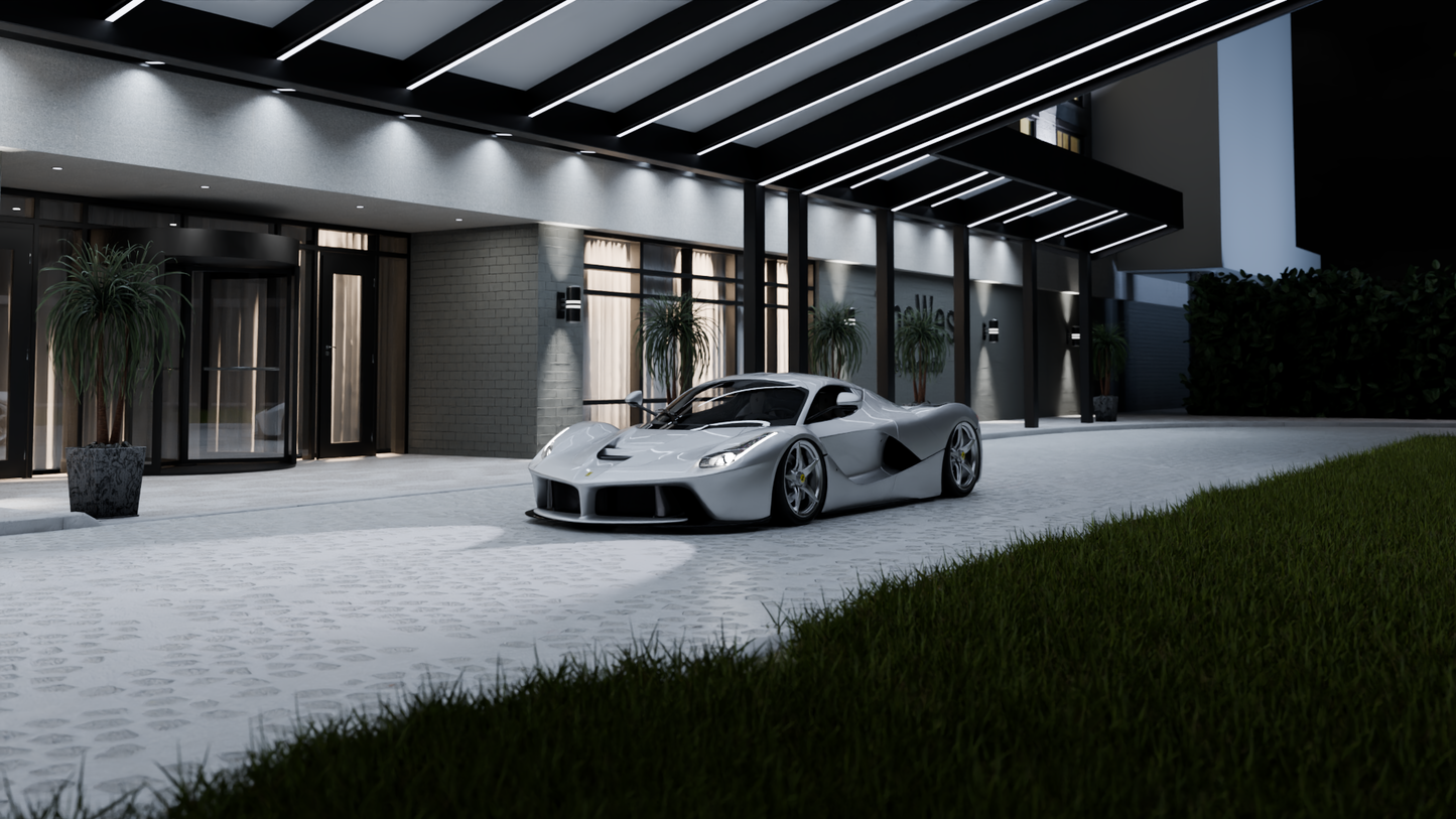 Hotel Exterior (Blender Scene)