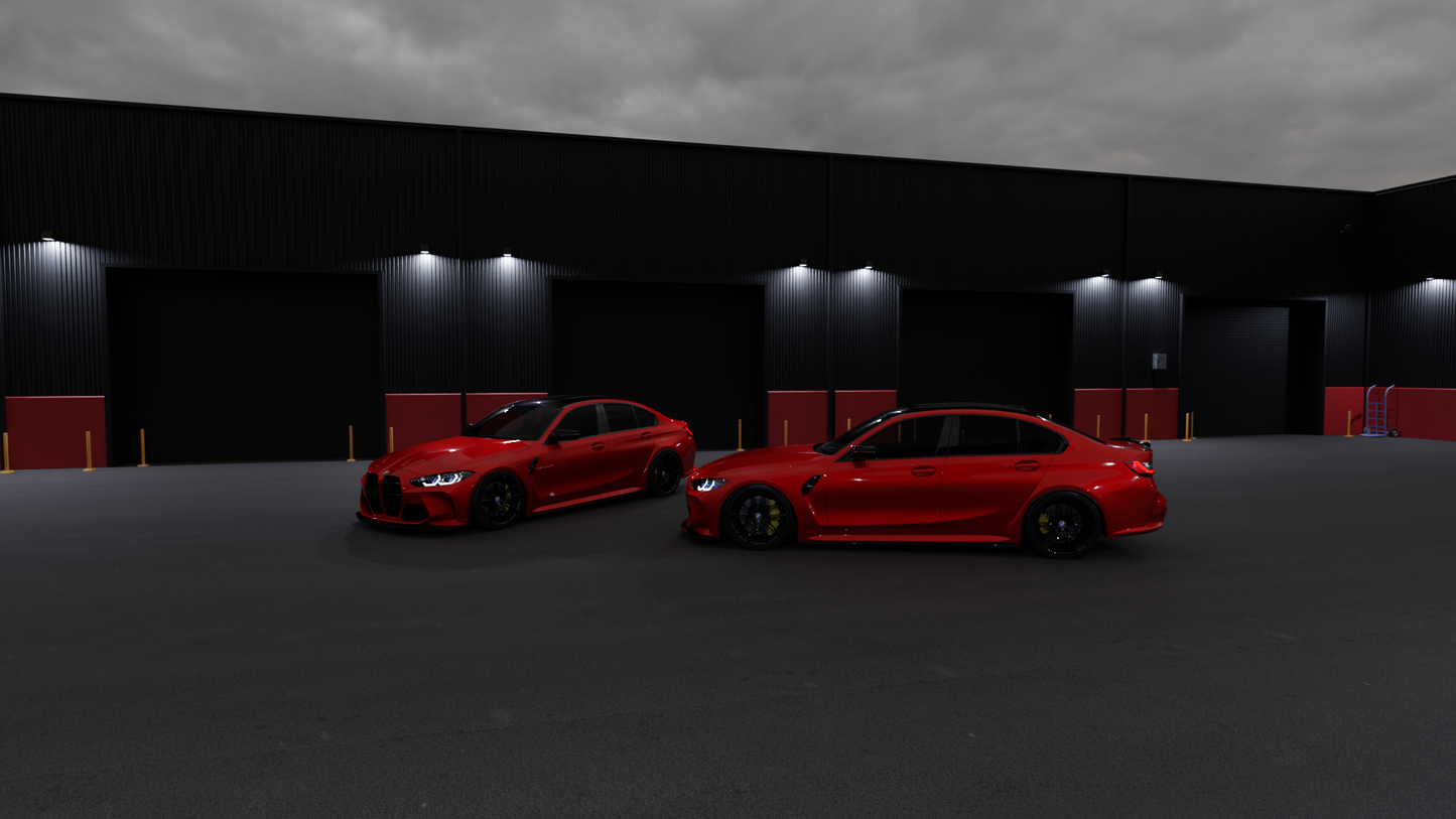 Industrial lot (Blender scene)