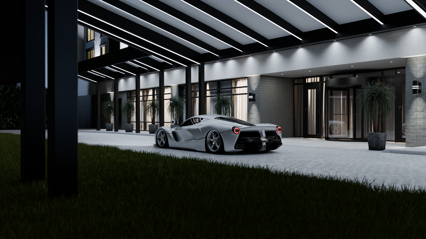 Hotel Exterior (Blender Scene)