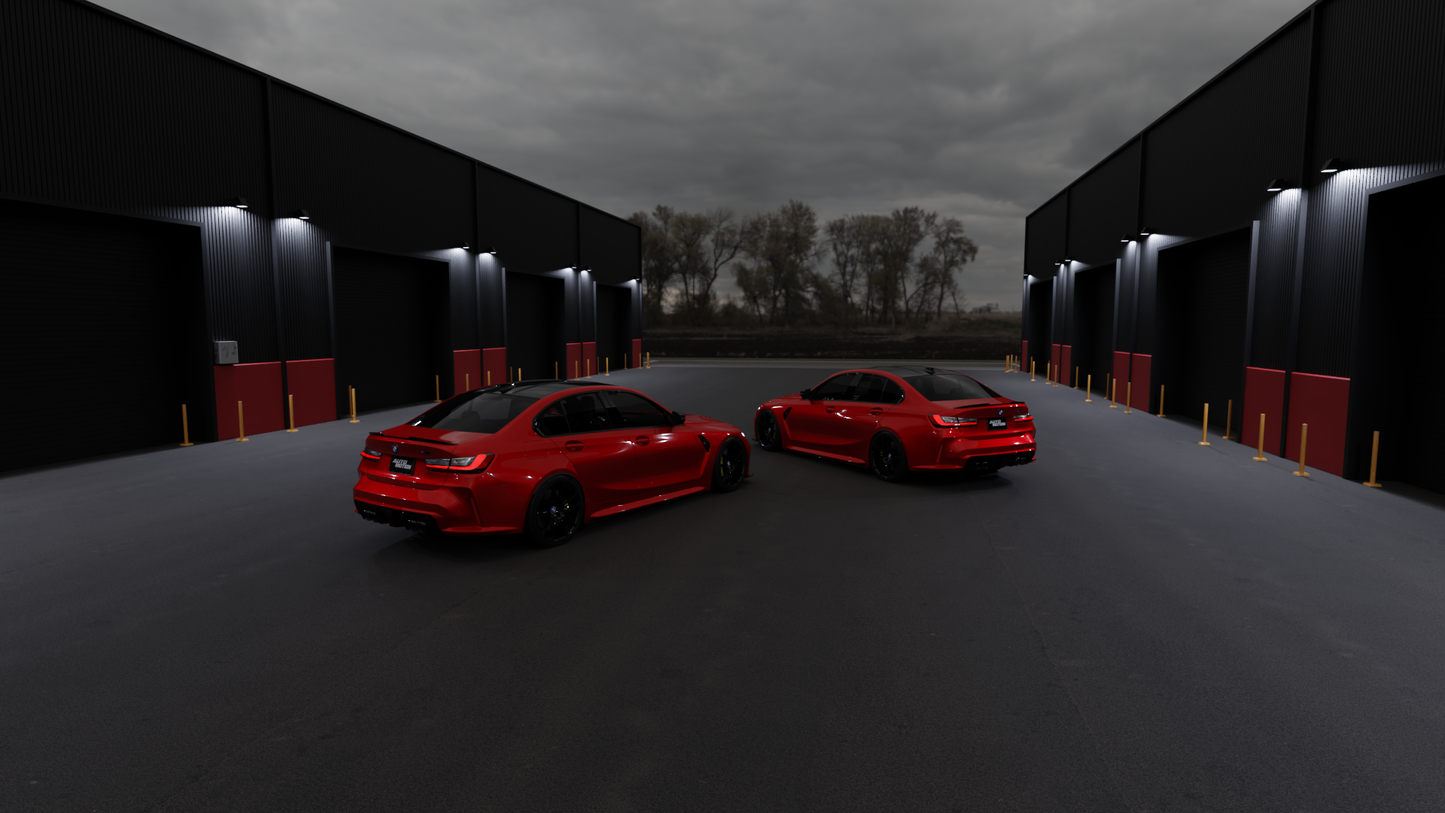 Industrial lot (Blender scene)