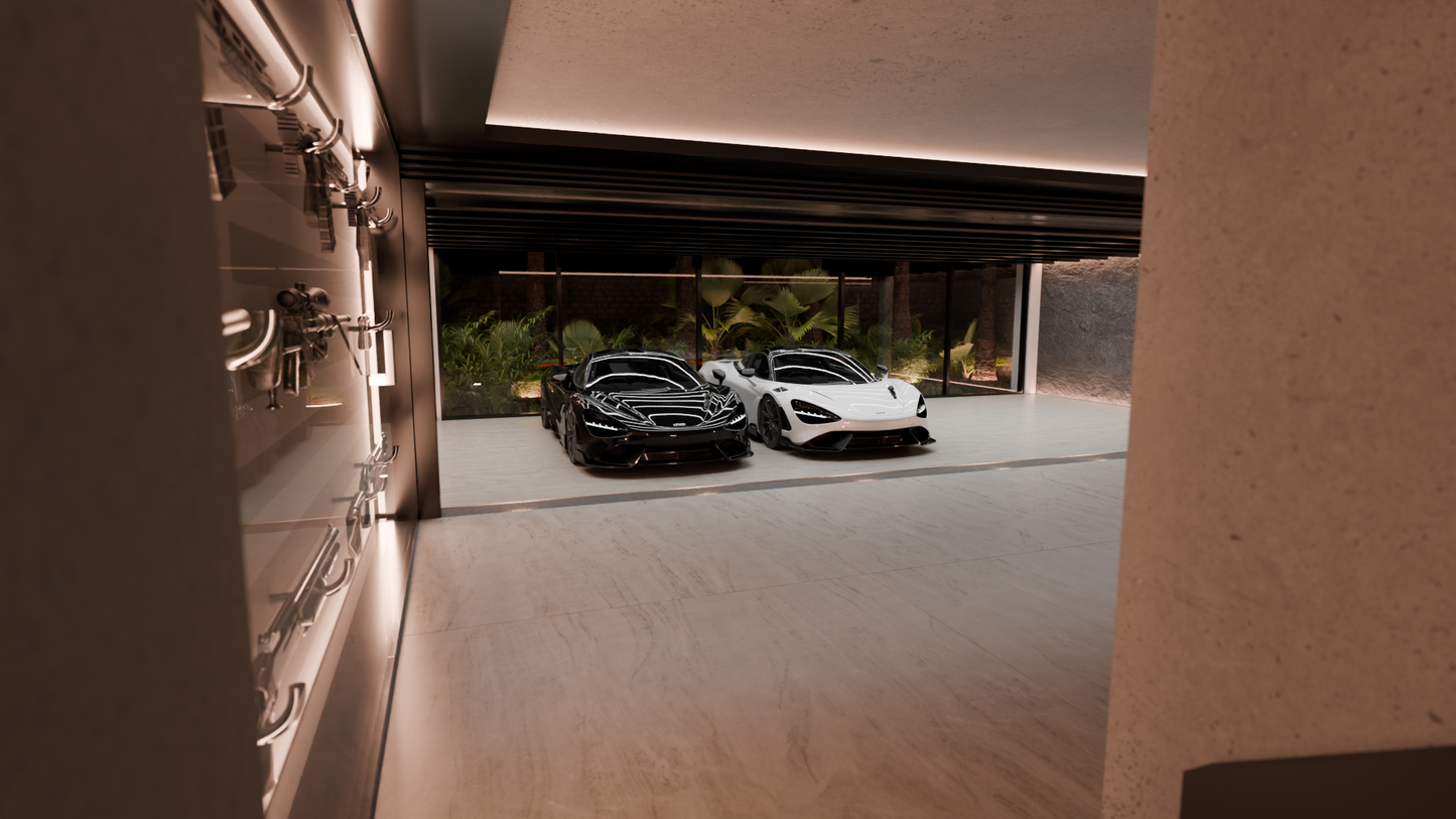 Garage Interior (Blender scene)