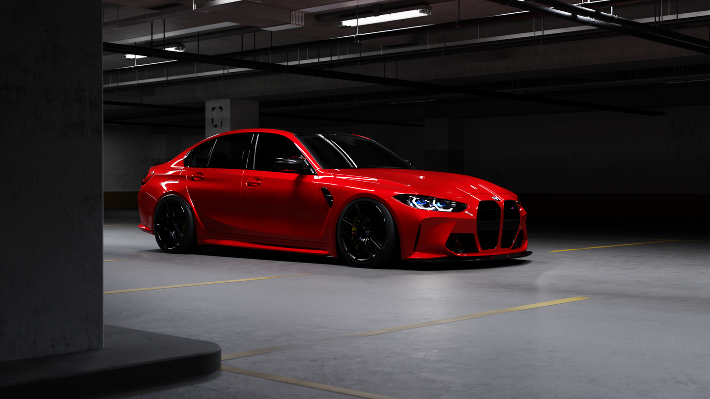 Parking garage (Blender scene)