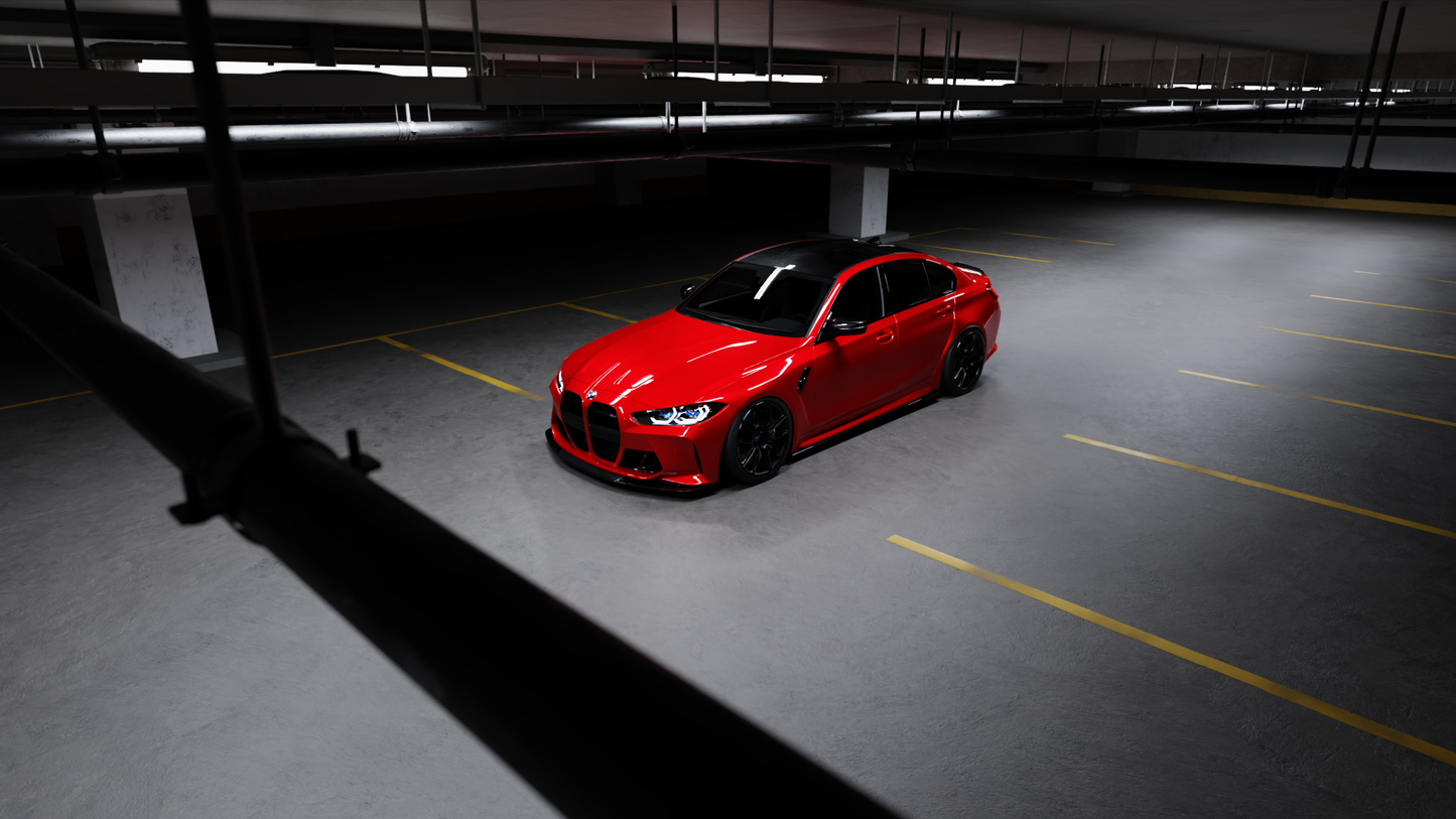 Parking garage (Blender scene)