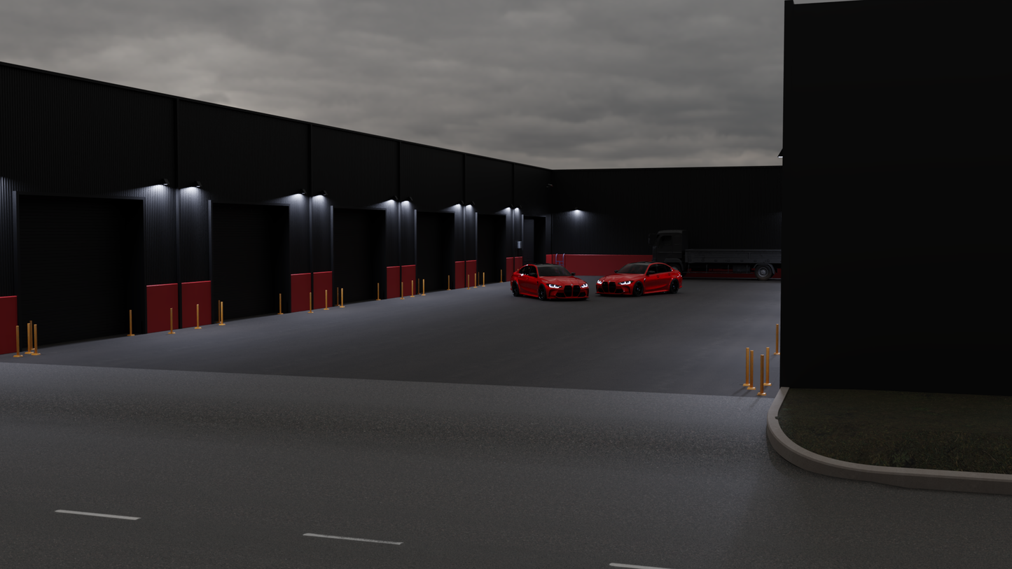 Industrial lot (Blender scene)