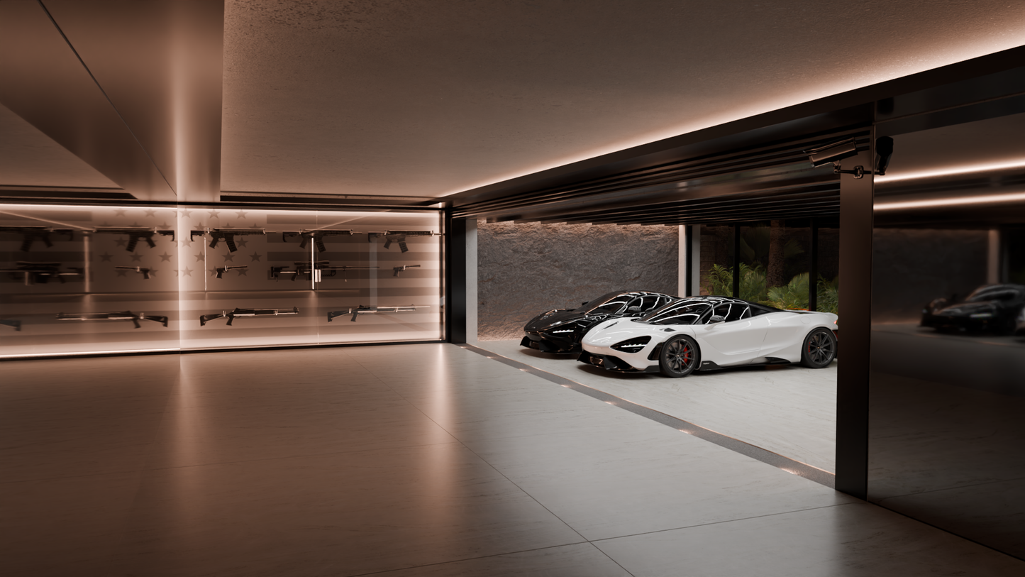 Garage Interior (Blender scene)