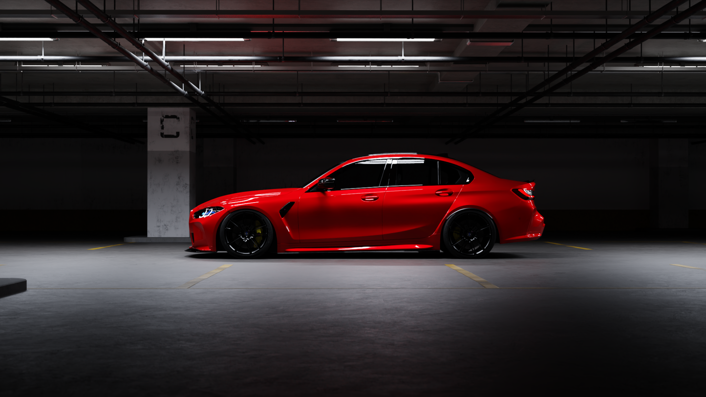 Parking garage (Blender scene)