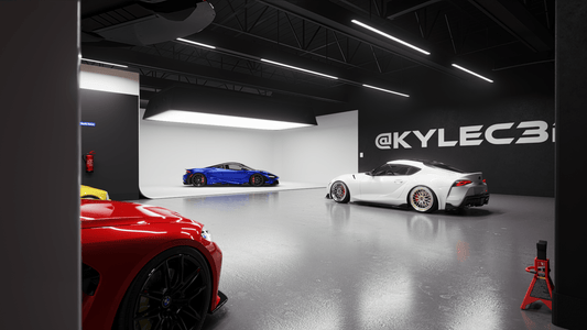 Speedshop studio (Blender scene)