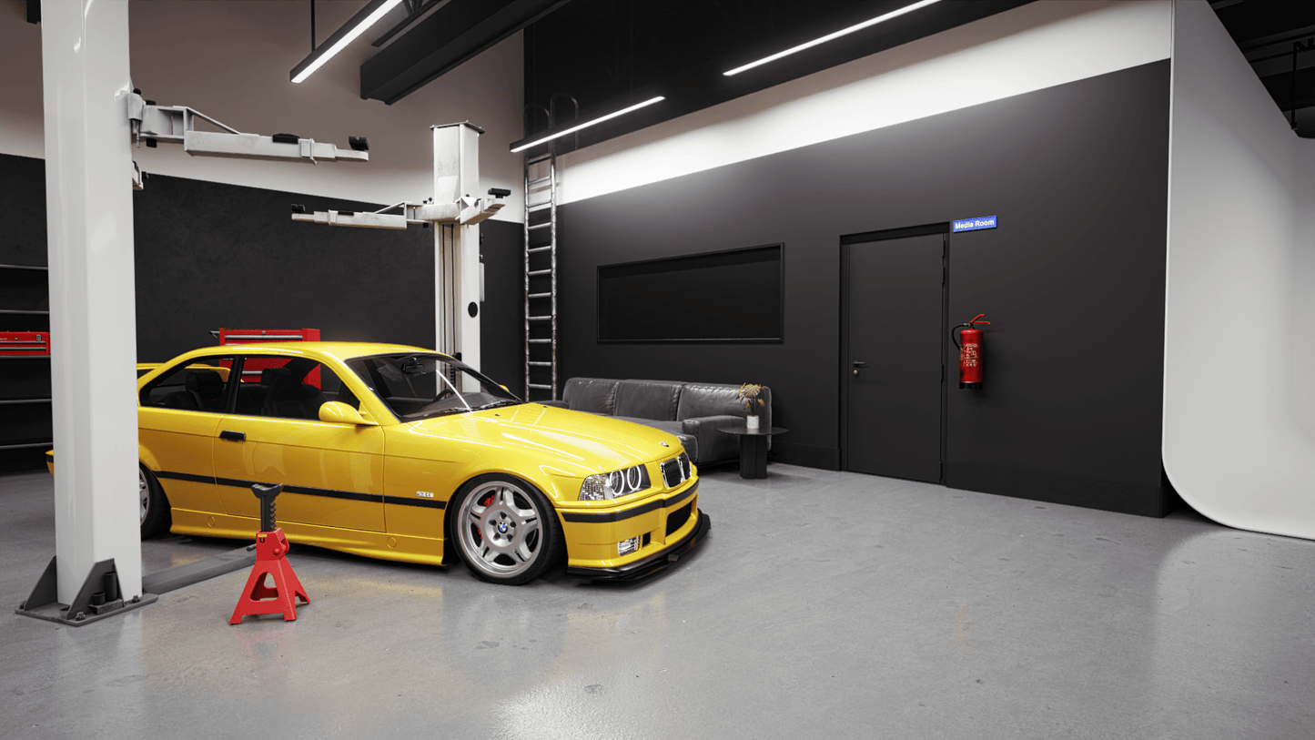 Speedshop studio (Blender scene)
