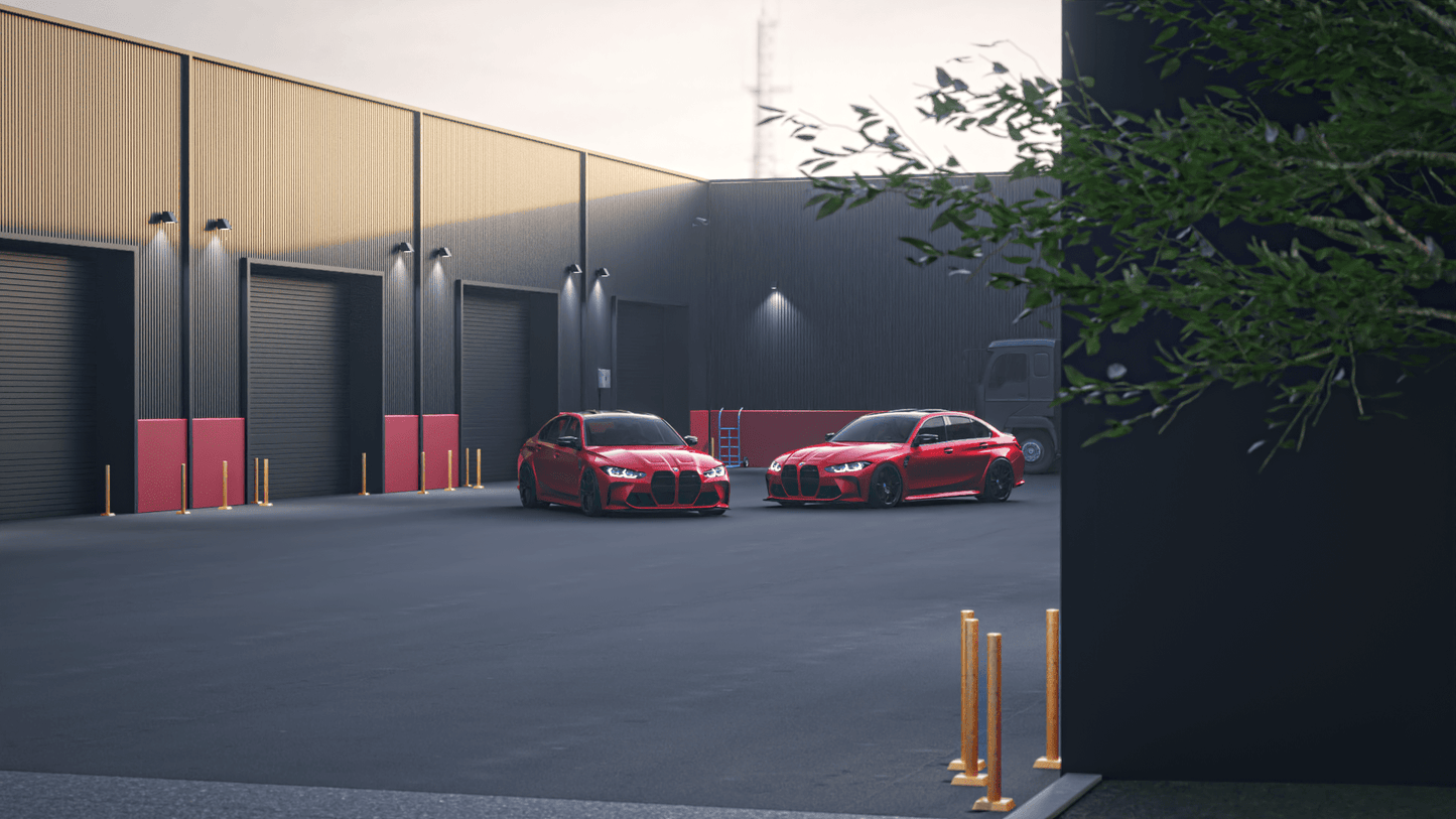 Industrial lot (Blender scene)