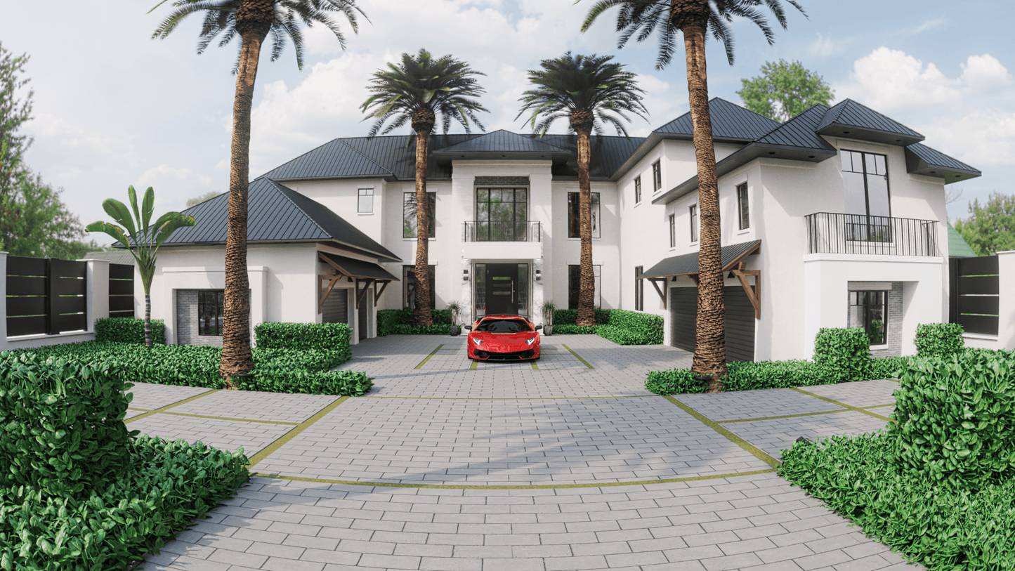 Luxury home (Blender scene)
