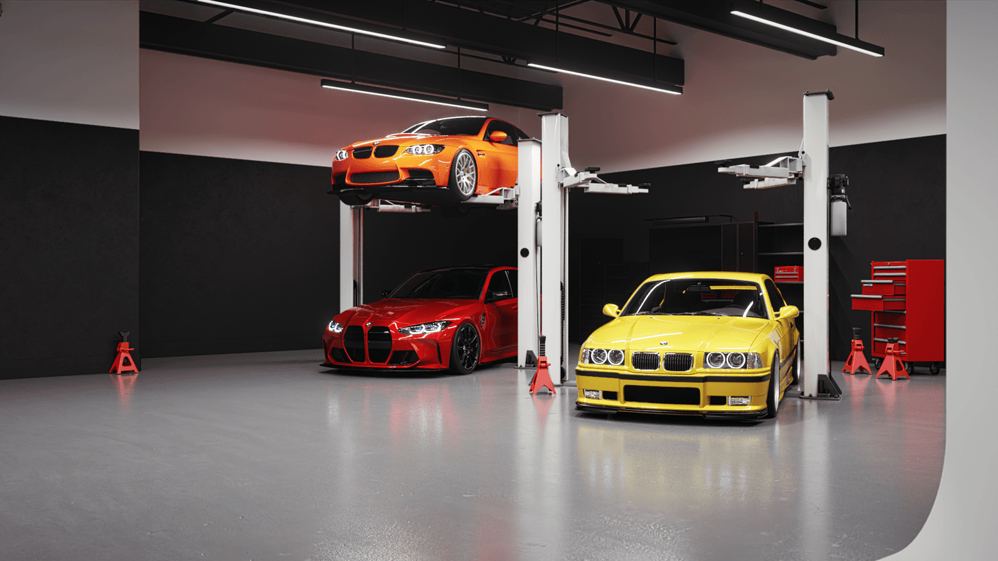 Speedshop studio (Blender scene)