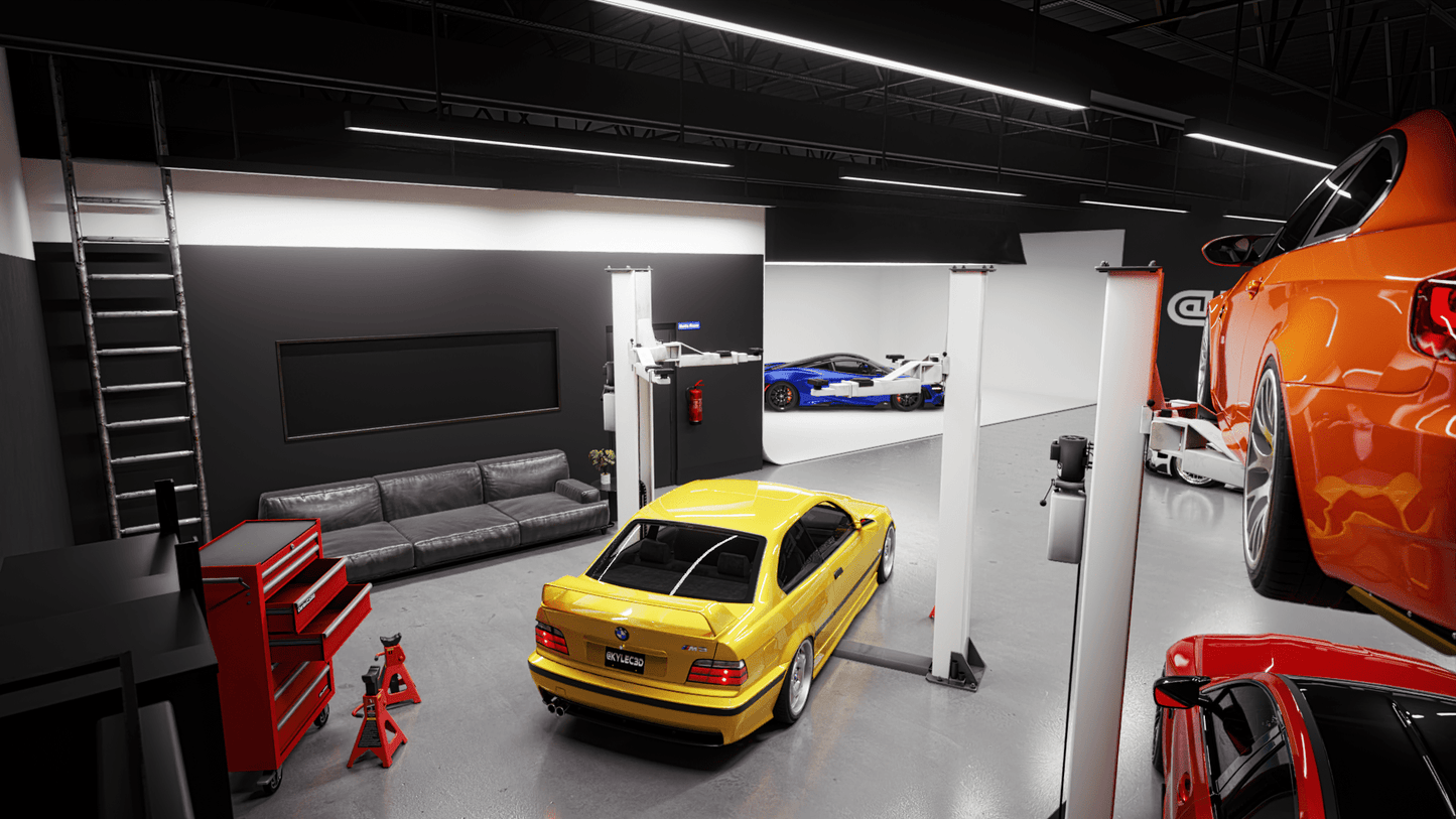 Speedshop studio (Blender scene)
