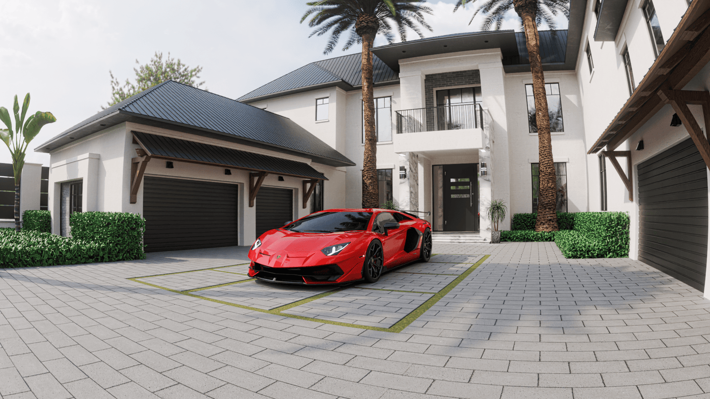 Luxury home (Blender scene)
