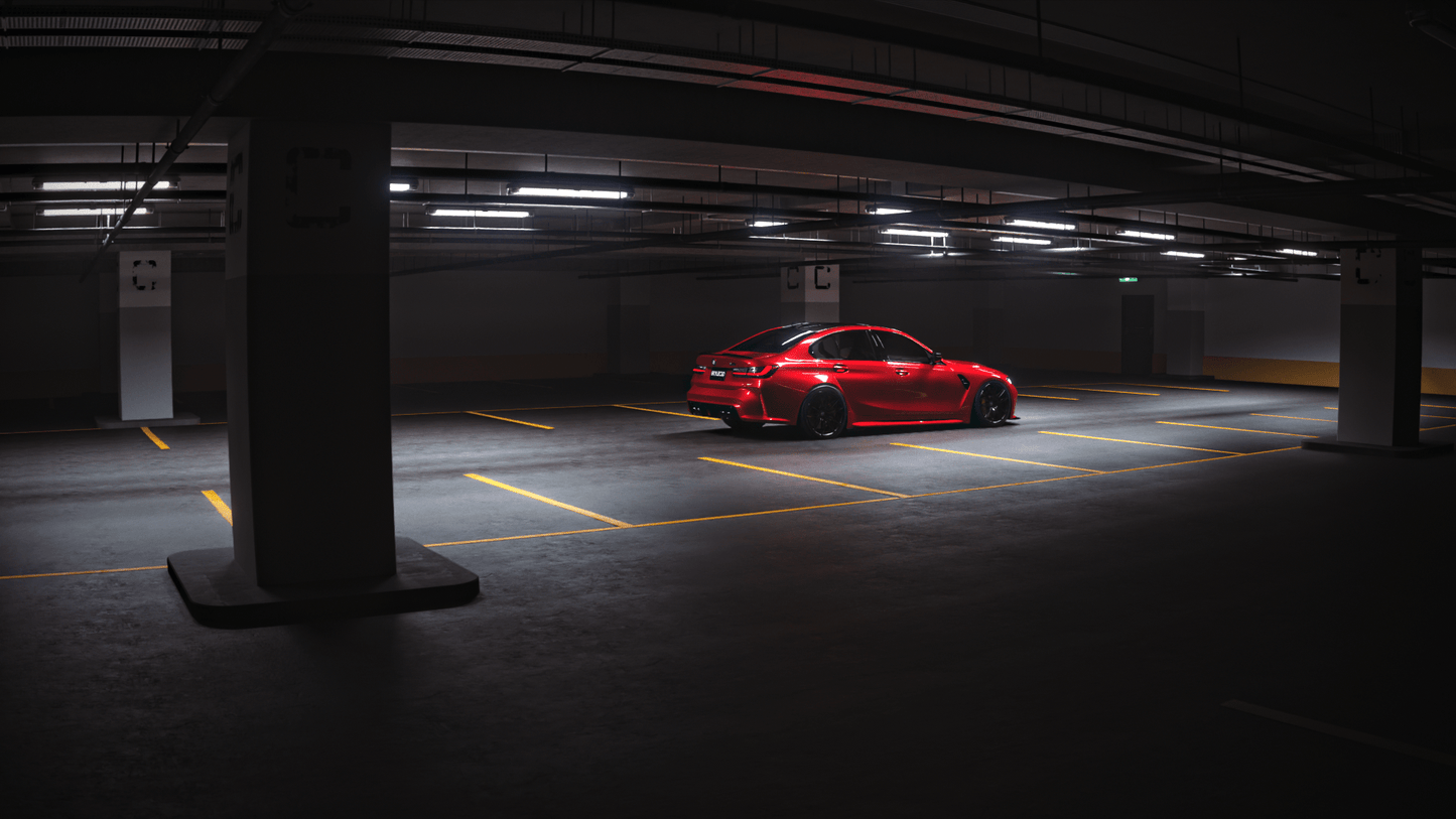 Parking garage (Blender scene)