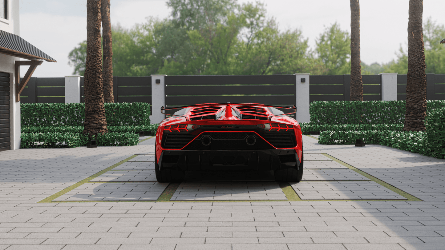 Luxury home (Blender scene)